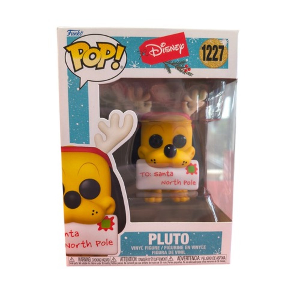 Funko Pop! Disney Holiday Christmas Pluto #1227 Vinyl Figure
